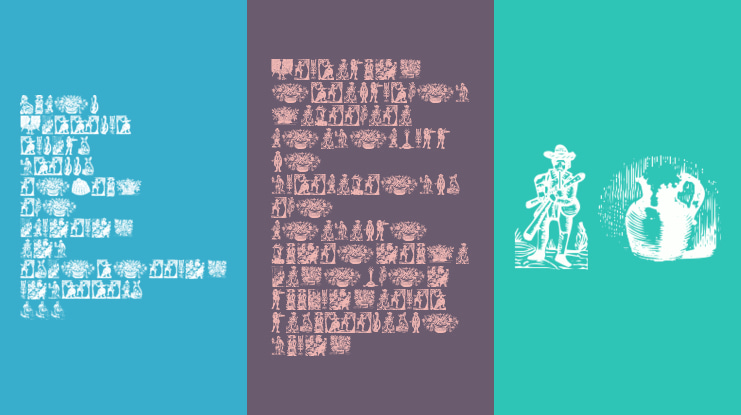 Was Woodcuts Font