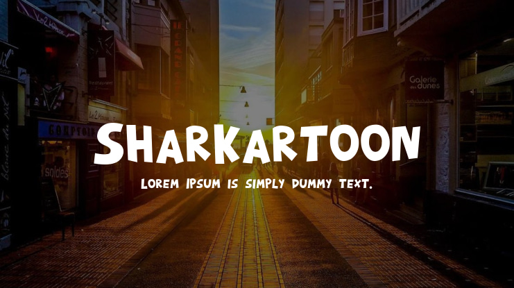 Sharkartoon Font