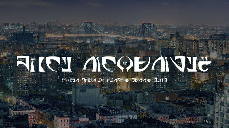 Space Encounter Font