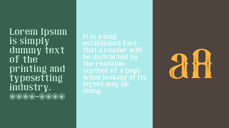 FATUMBRUTUM Font