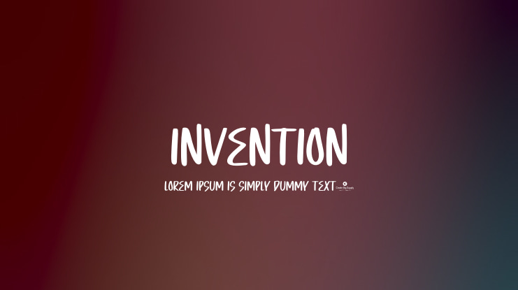 Invention Font