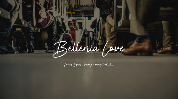 Bellenia Love Font
