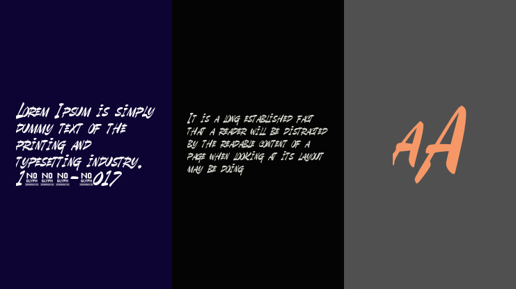 Gangsta Destroyer Font