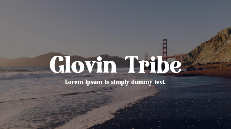 Glovin Tribe Font
