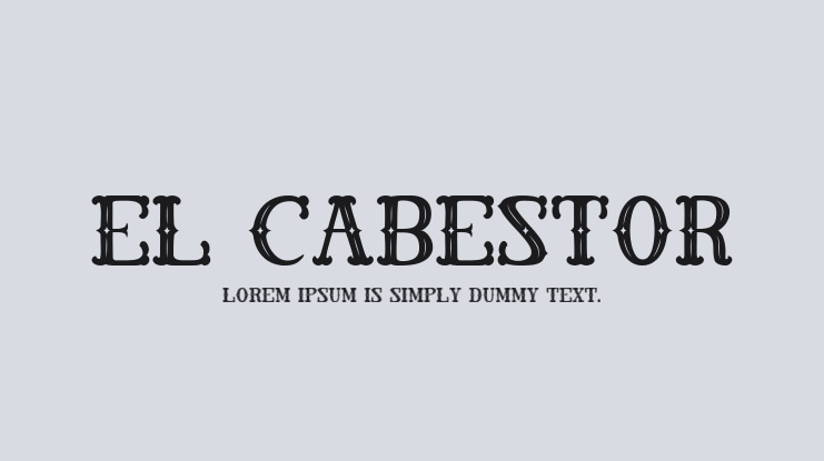 El Cabestor Font