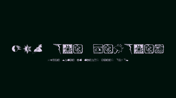 Now the Weather Font