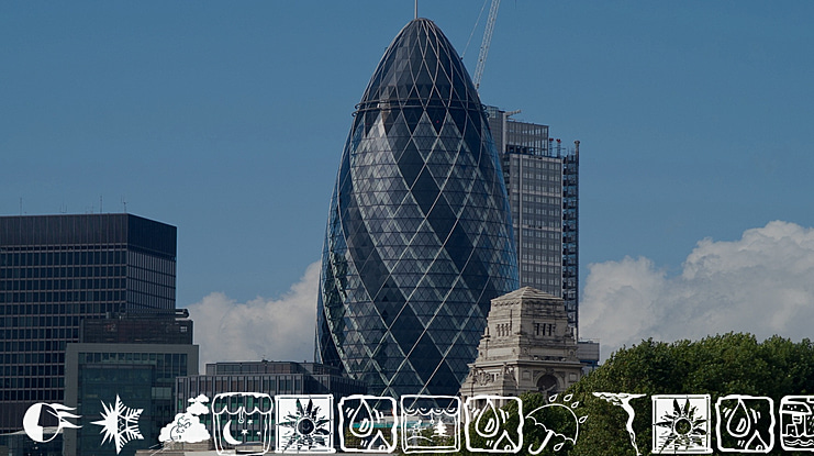 Now the Weather Font