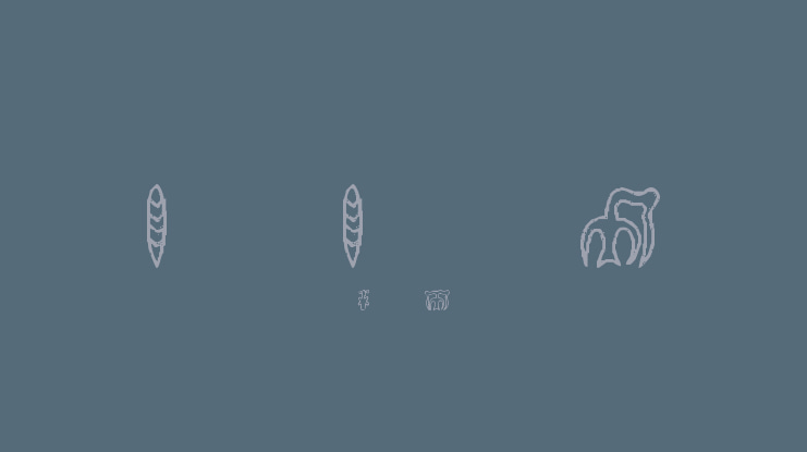 RongoRongo Glyphs Font