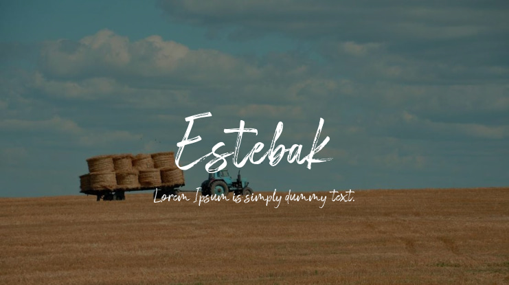 Estebak Font
