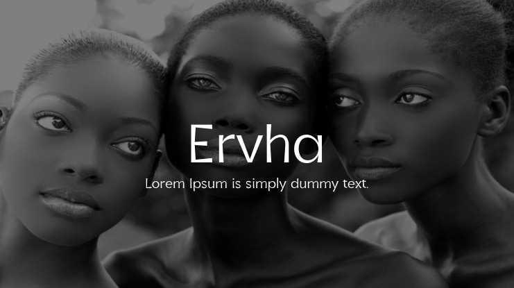 Ervha Font Family