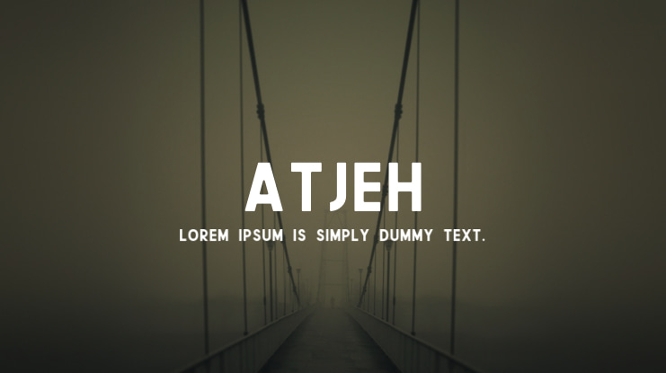 Atjeh Font