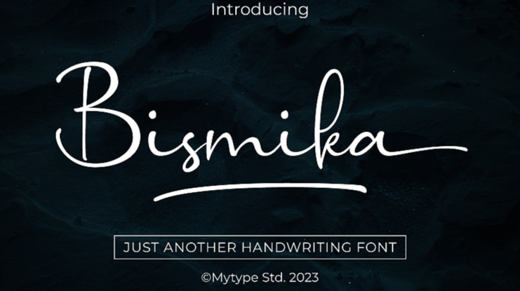 Bismika Font