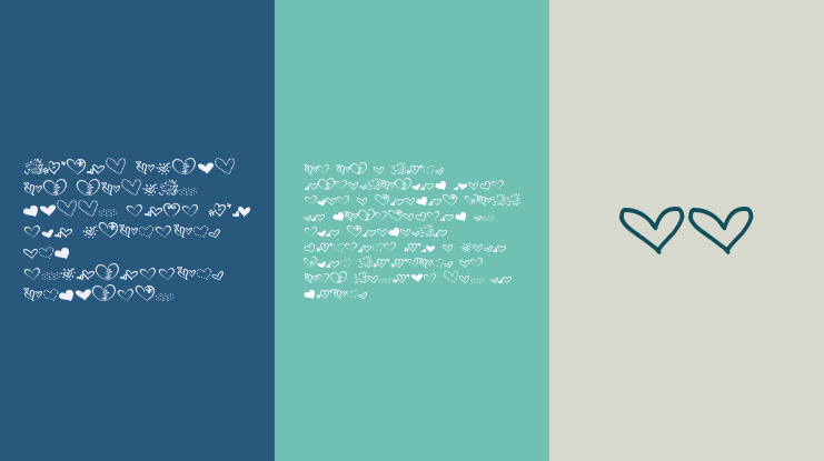 MTF Heart Doodle Font