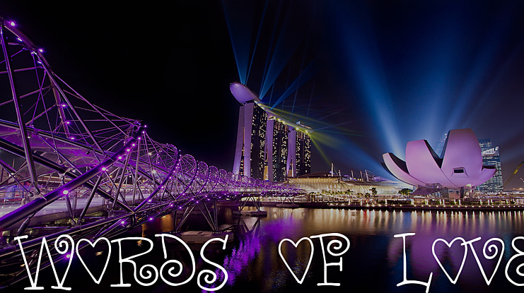 Words of Love Font