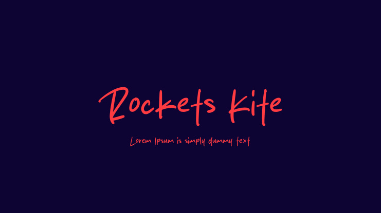 Rockets Kite Font