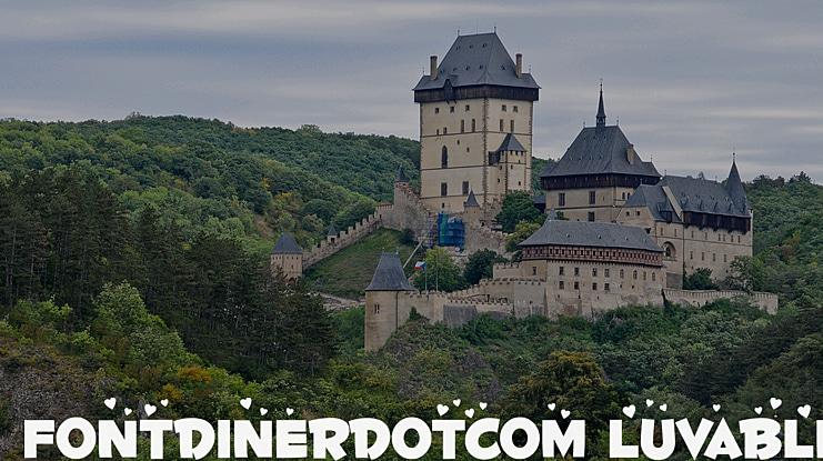 Fontdinerdotcom Luvable Font