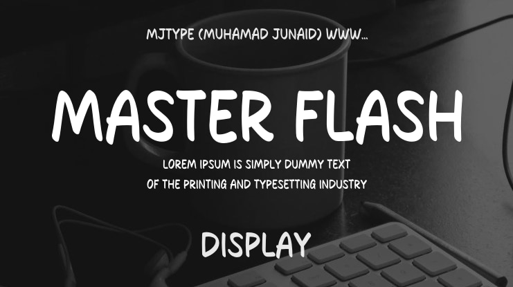 Master Flash Font