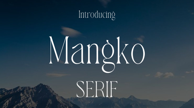 Mangko Font