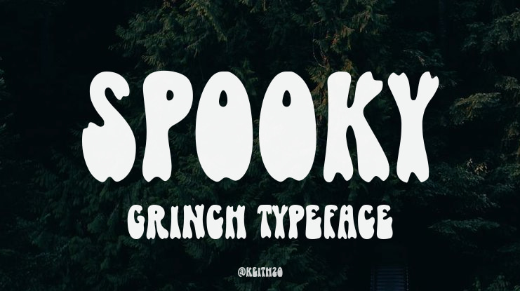 Spooky Grinch Font