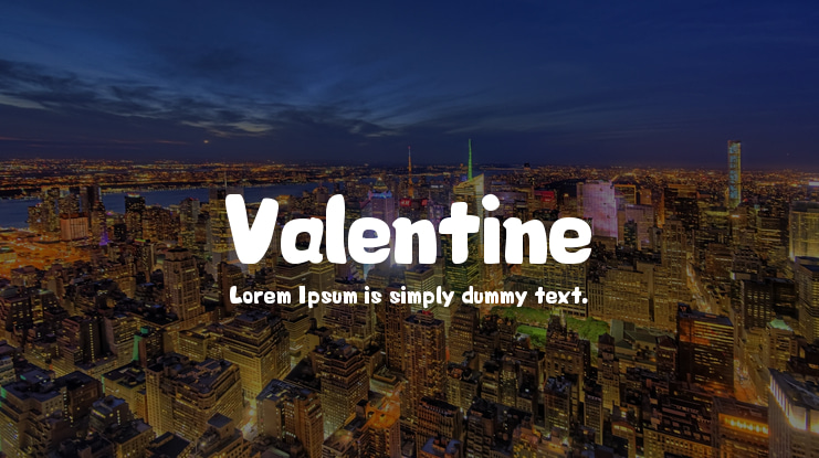Valentine Font Family