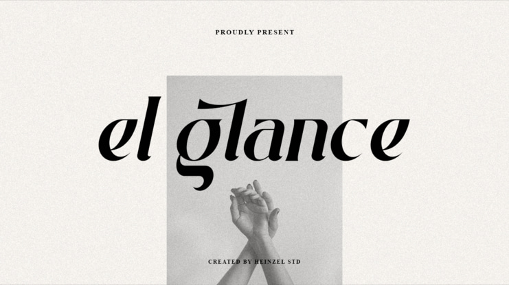 El Glance Font