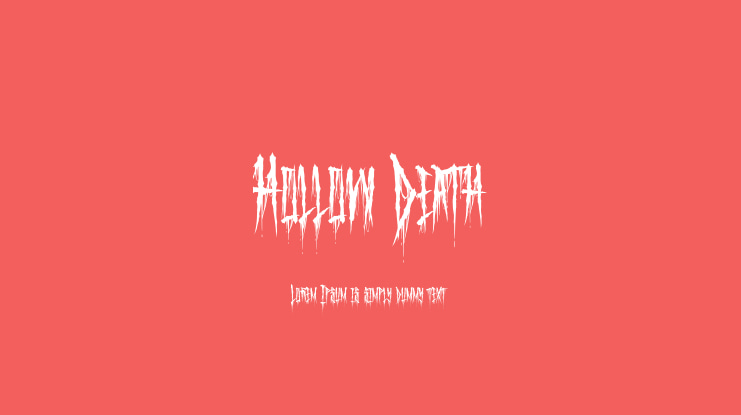 Hollow Death Font