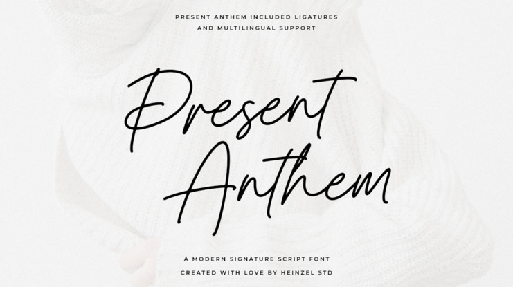 Present Anthem Font