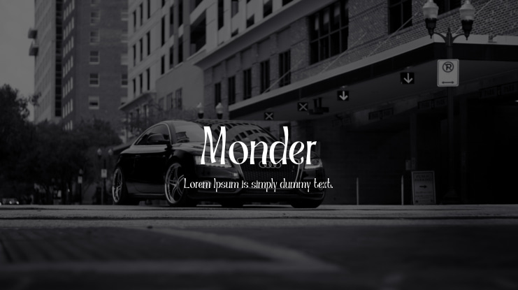 Monder Font