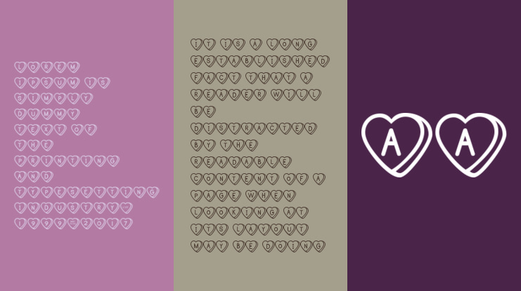 Sweat Hearts BV Font