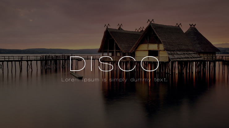 DISCO Font