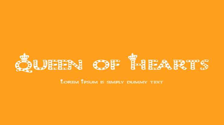 Queen of Hearts Font