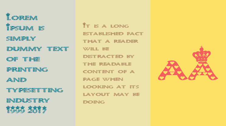 Queen of Hearts Font