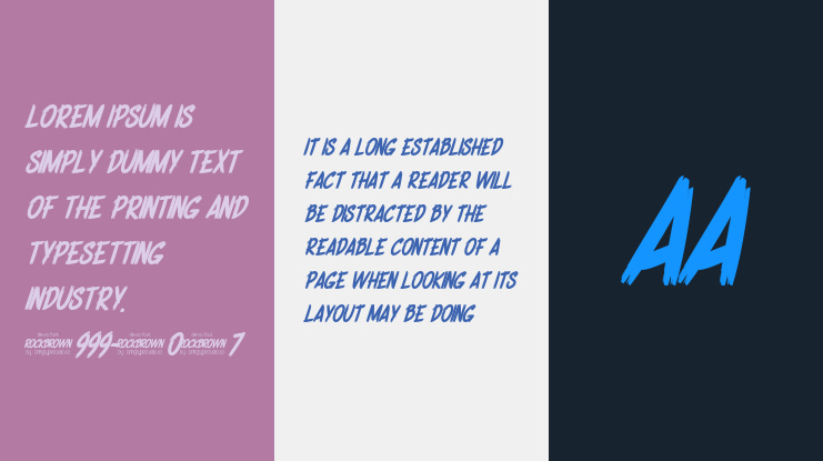 ROCKBROWN Font