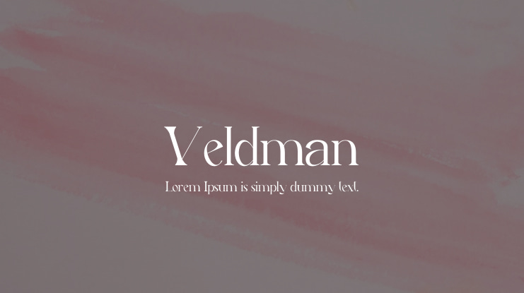 Veldman Font