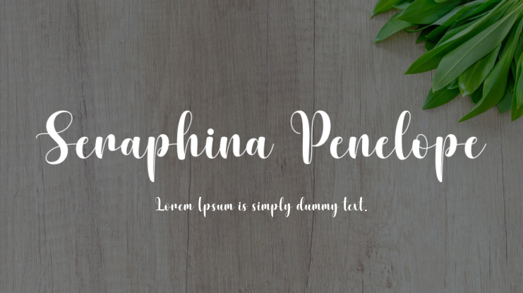 Seraphina Penelope Font