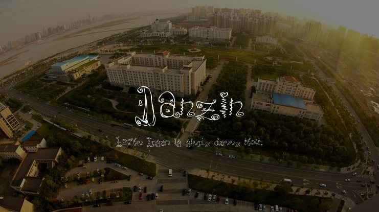 Danzin Font