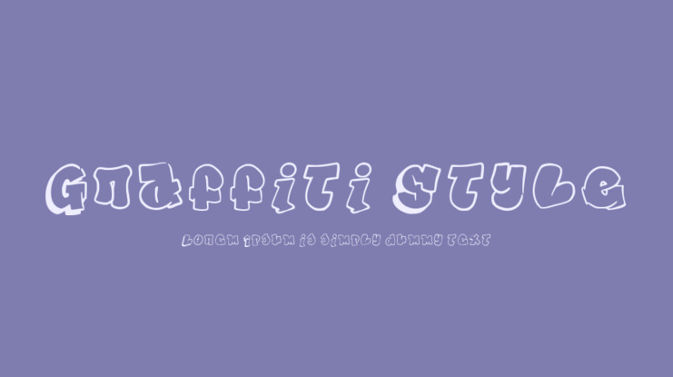 Graffiti Style Font