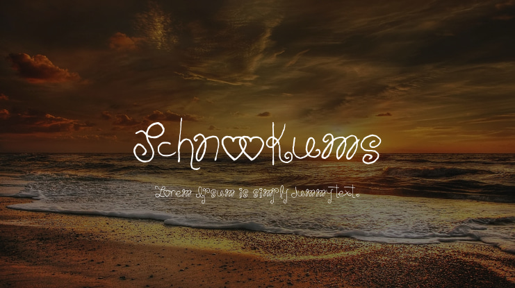 Schnookums Font