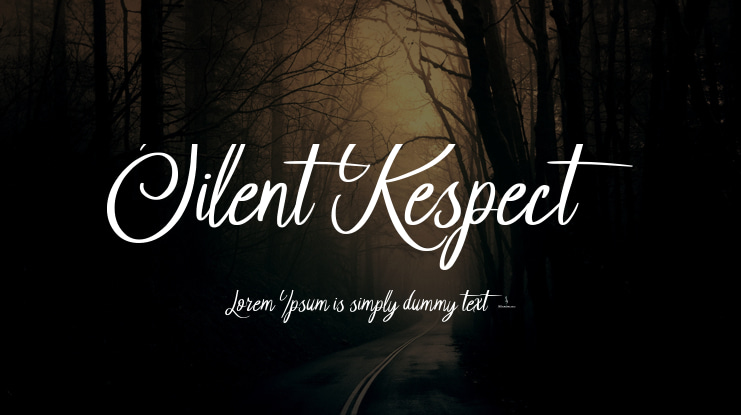 Silent Respect Font