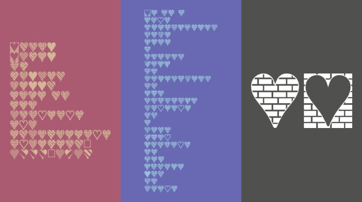 Heart Things 3 Font