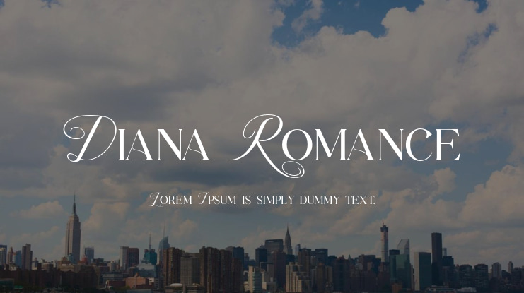 Diana Romance Font Family