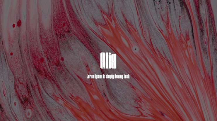 Glia Font