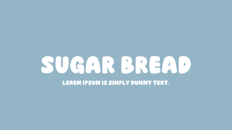 Sugar Bread Font