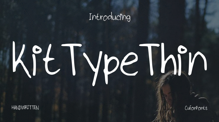 kitTypeThin Font