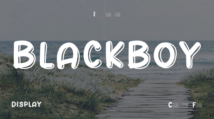 BLACKBOY Font