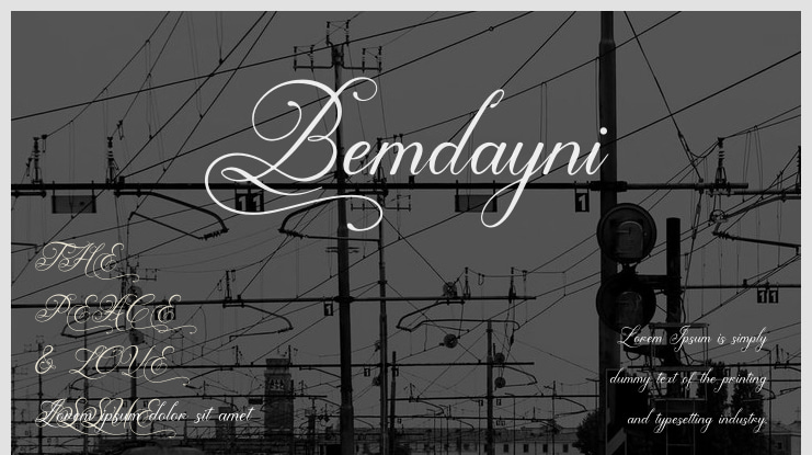 Bemdayni Font