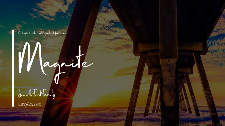 Magnite Smooth Font