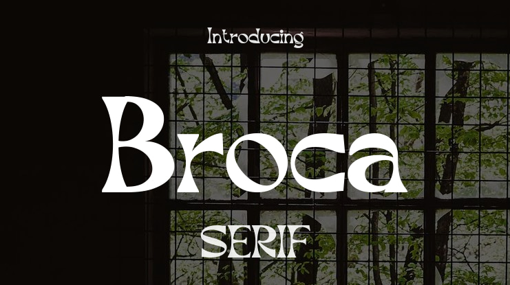 Broca Font