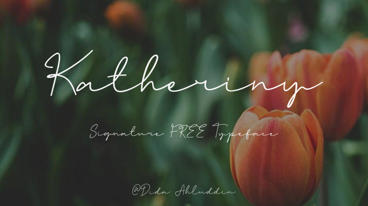 Katheriny Signature FREE Font