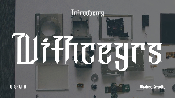 Withceyrs Font